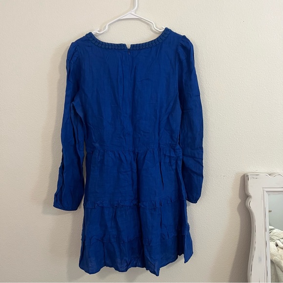 Roller Rabbit Long Sleeve Tiered Linen Naema Dress - Picture 6 of 6